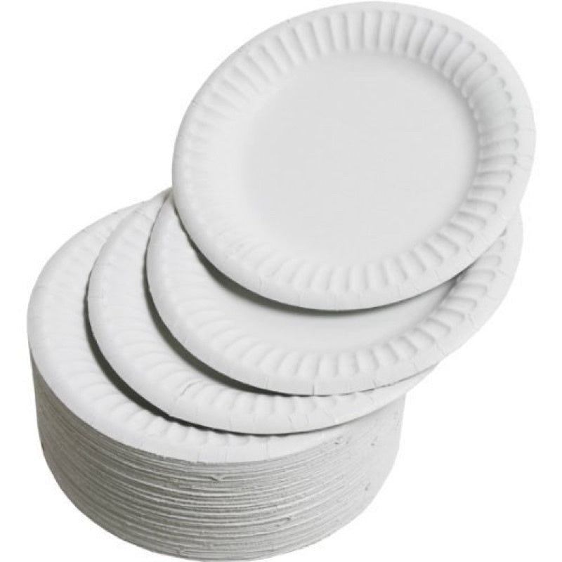 Bangkok Paper Plate 6 Inches 25 pcs