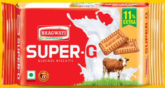 Bhagwati Super-G Glucose Biscuits 45g