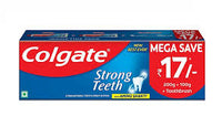 Colgate Strong Teeth Mega Save 200g+100g +Toothbrush