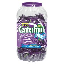 Center Fruit Chewing Gum (Jar)