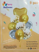 Happy Birth Day Balloon Set 9Pcs