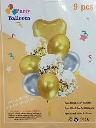 Happy Birth Day Balloon Set 9Pcs