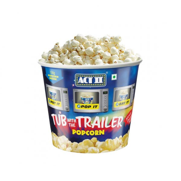 Act II Tub with Trailer Popcorn 130g