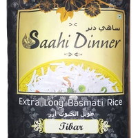 Saahi Dinner Tibar Parboiled Extra Long Basmati Rice 25kg/26kg