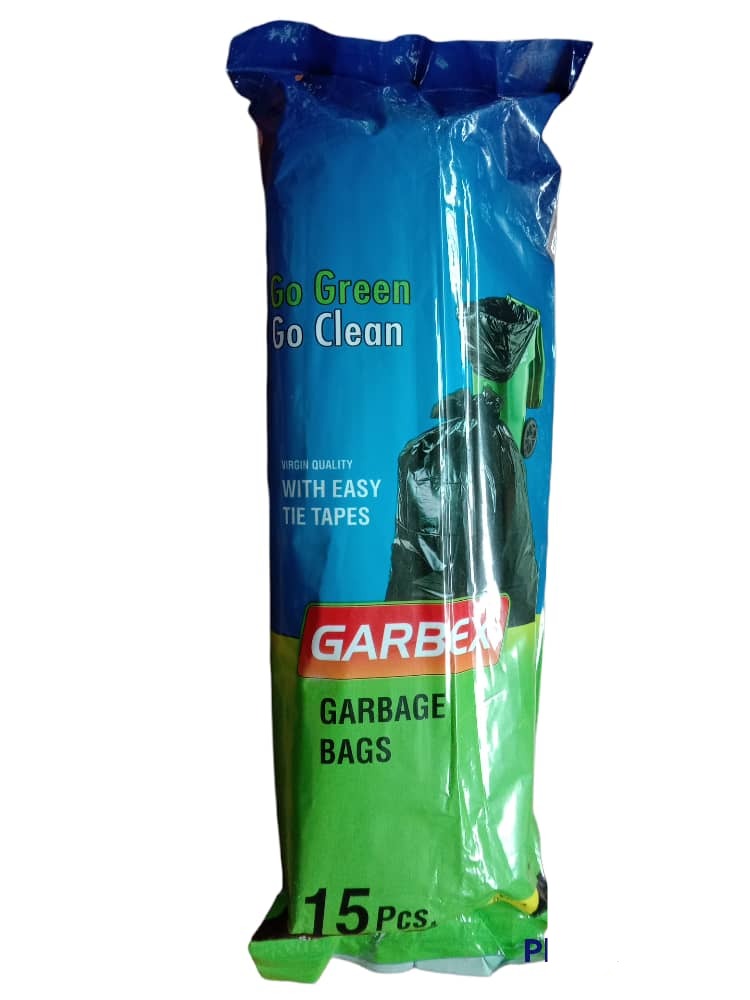 Garbex Garbage Bags 15Pcs 74*94cms Code 30*37 Extra Large