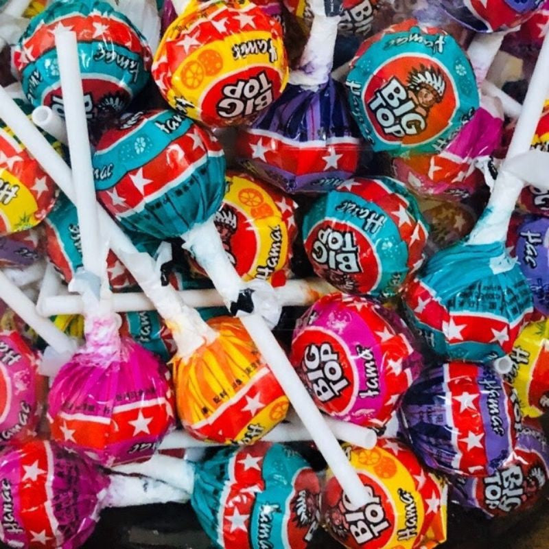 Candy Big Top Lollipop 10g*110pcs (PACKET)