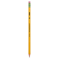 Pencil with attached eraser