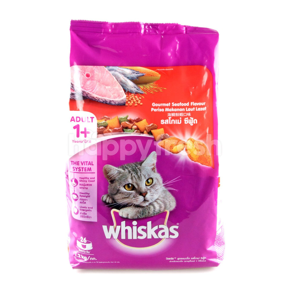 whiskas 1.2kg Gourmet Seafood flavour