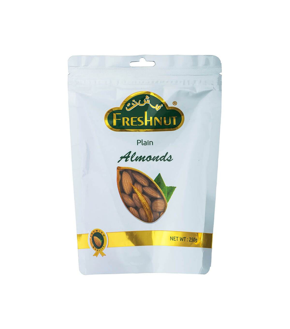 Freshnut Plain Almonds 250g. - Sherza Allstore