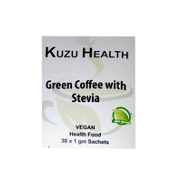 Kuzu Health  Green Coffee with Stevia 30g