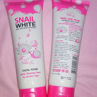 SNAIL WHITE FACIAL FOAM 180ml.
