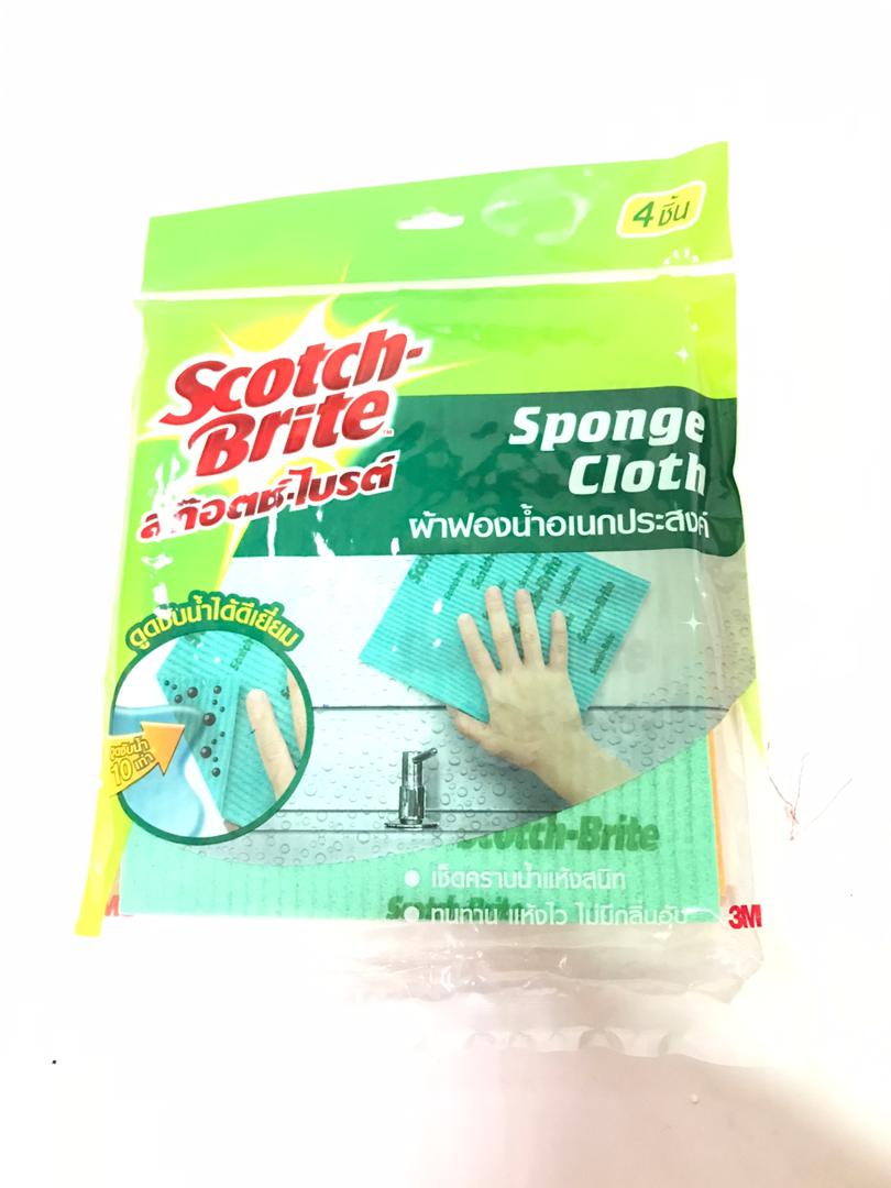 Scotch-Brite Sponge Cloth ( 4 Sponge Cloth)