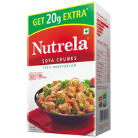 Nutrela Soya Chunks (100% vegetarian) 500g