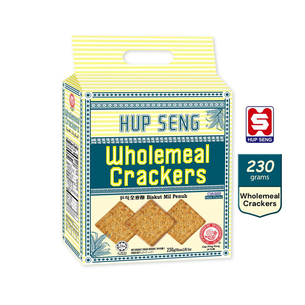 Hep Seng Wholemeal Crackers 230g