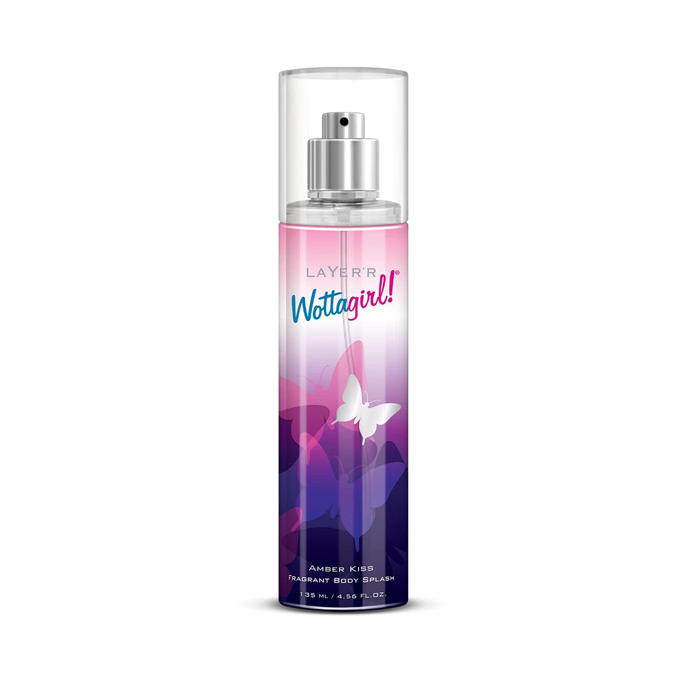 Layer'r Wattagirl Amber Kiss Fragrant Body Splash 135ml