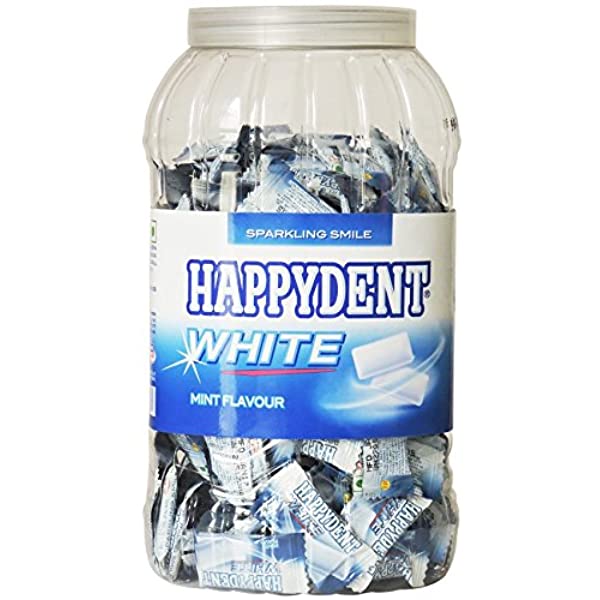 HAPPYDENT White Mint  Flavour 429g Jar