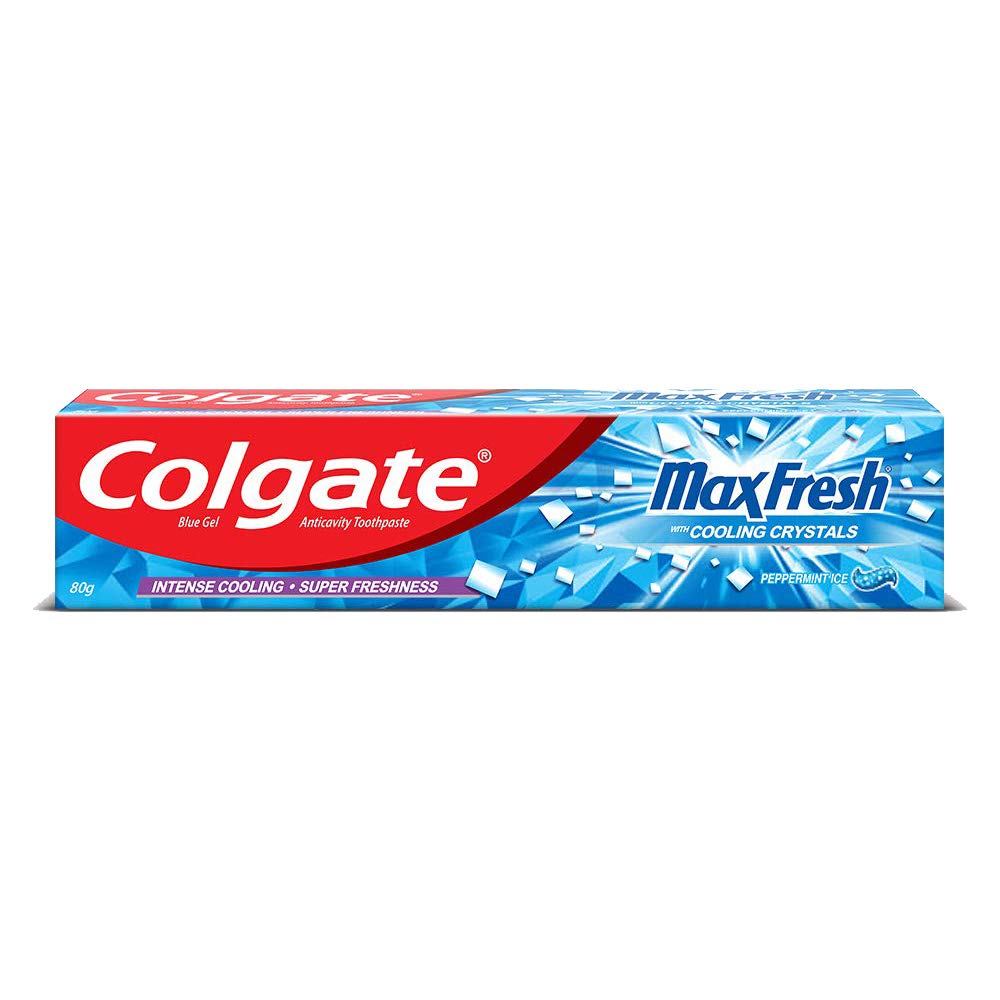 Colgate MaxFresh With Cooling Crystals Peppermint Ice 80g