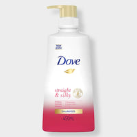 Dove Straight & Silky Conditioner 450ml