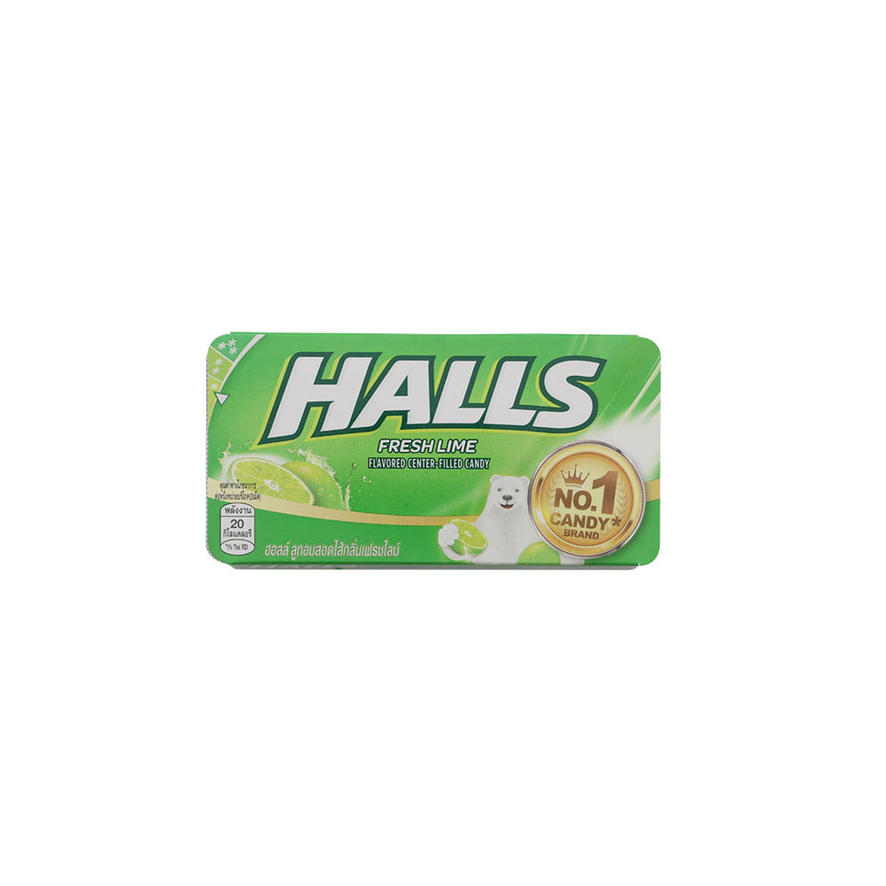 Halls Fresh lime Flavour Candy 22.4g