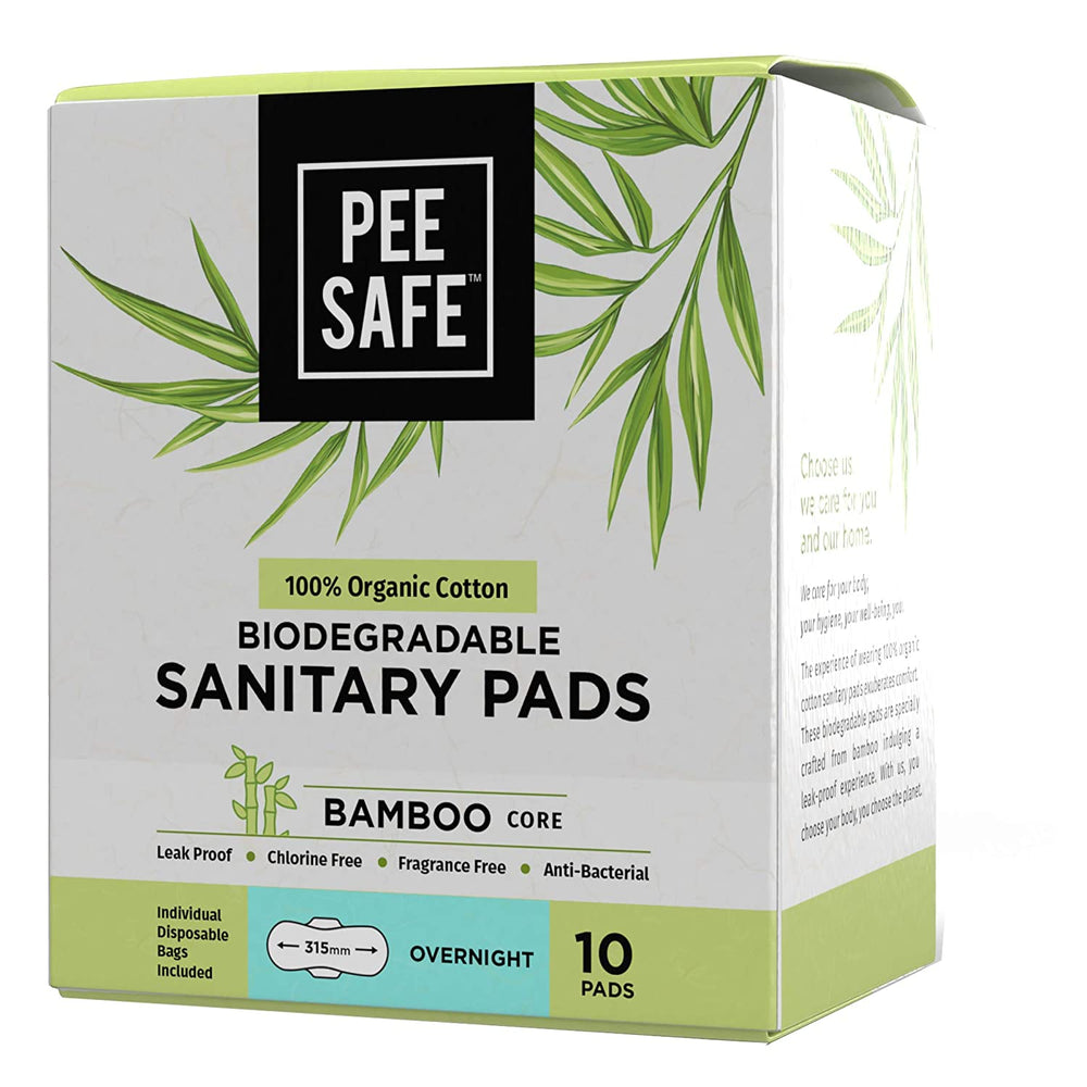 Pee Safe Sanitary Pads Overnight 15g