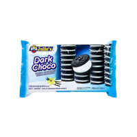 Julie's Dark Choco Vanilla Flavored Cream Sandwich 145g