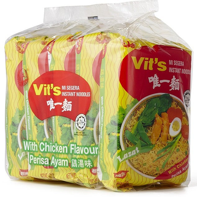 Vits Mi Segrea Instant Noodles Chicken Flavour 80g