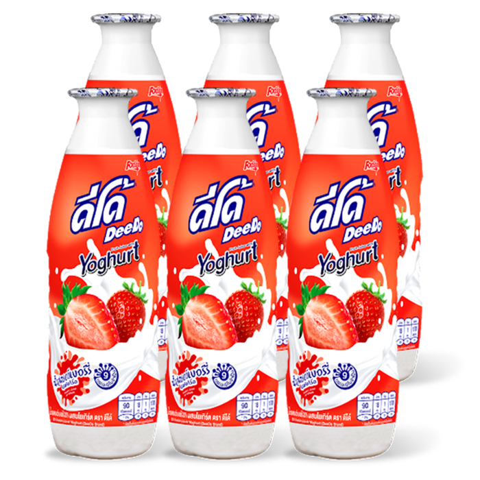 Dedoo Yoghurt 300ml ( Strawberry Flavor)