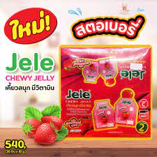 Jele Chewy Strawberry Jelly 540g
