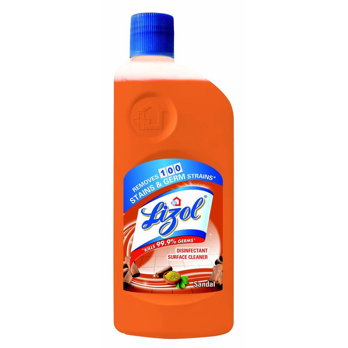 Lizol Disinfectant Surface Cleaner Sandal Wood 500g - Sherza Allstore