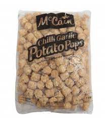 McCain Chilli Garlic Potato Pops 1.5kg