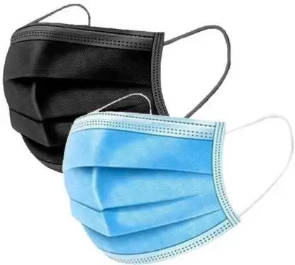 Disposable Mask Surgical Blue, Black, White, Green, Red (PIECE)