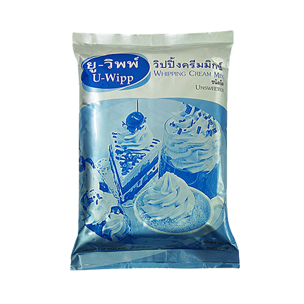 U-Wipp Whipping Cream Mix Unsweeten 500g