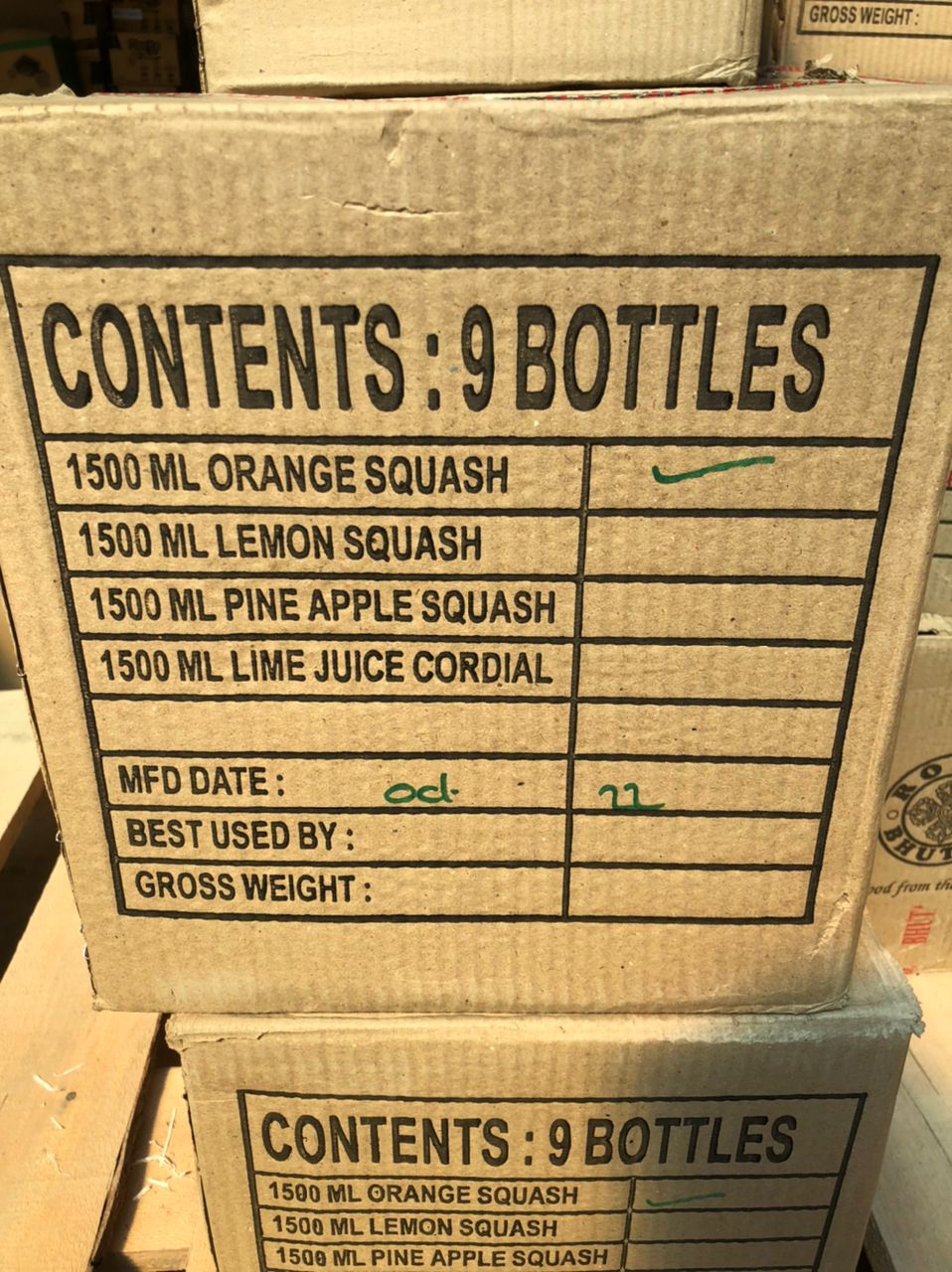 Druk MANGO Squash 1500 ml *9 Units (Wholesale Case)