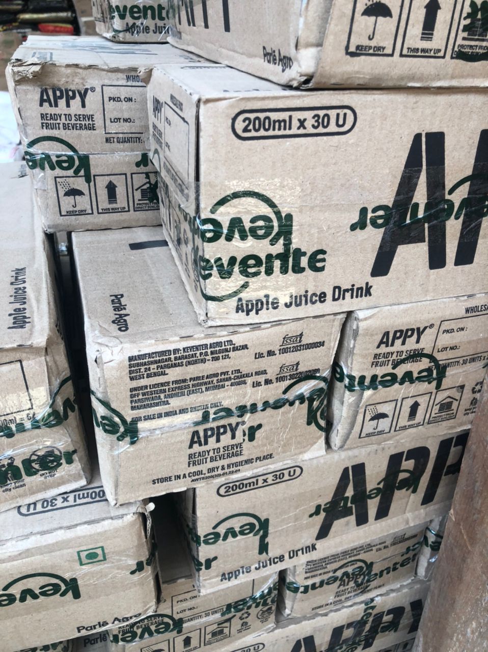 Appy Apple Juice Drink 200ml*30 units (Wholesale Case)