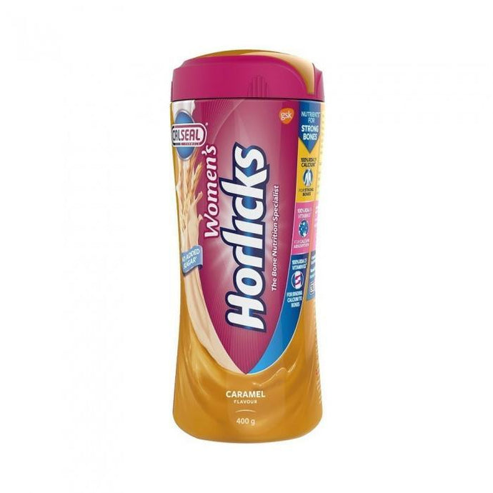 Horlicks (Women's) No Added sugar Caramel Flavour 400g - Sherza Allstore