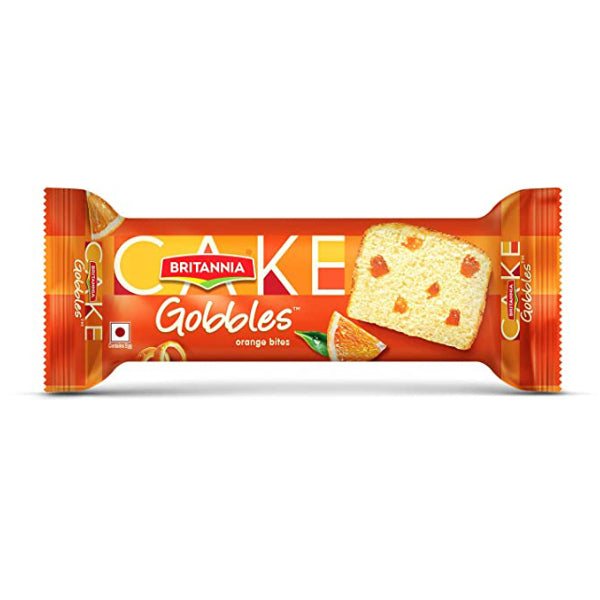 Britannia Cake Gobbles Orange Bites 35g