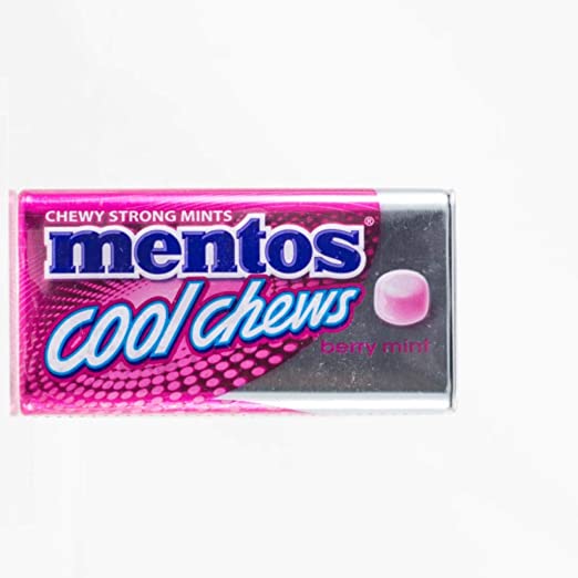 Mentos Chewy&Cool Berry Mint Flavour 14g