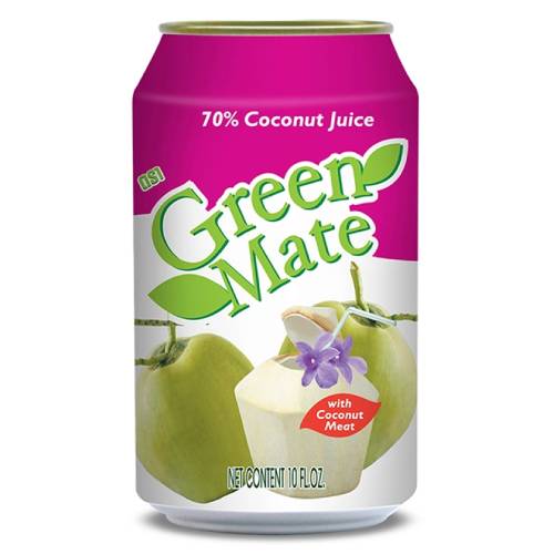 Green Mate Coconut Juice Can 300ml