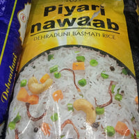 Piyari Nawaab Dehraduni Basmati Rice 20kg