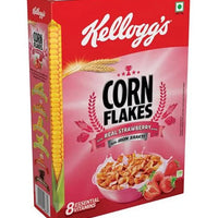 Kellogg's Corn Flakes With Real Strawberry Puree 300g