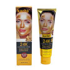 Karite 24K Cleansing Mask Deeps Cleans & Puifies Pores 120ml 1115-47AU