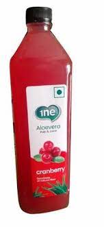 1ne Aloevera Pulp & Juice Cranberry 1L