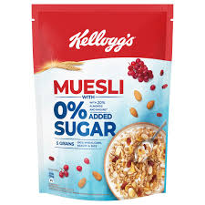 Kellogg's Muesli 0% Added Sugar 500g