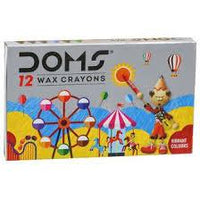 
              Doms 12 Wax Crayons - Sherza Allstore
            