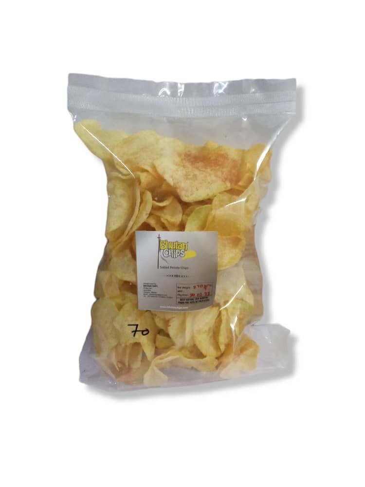 Bhutan Chips Salted Potato 270g