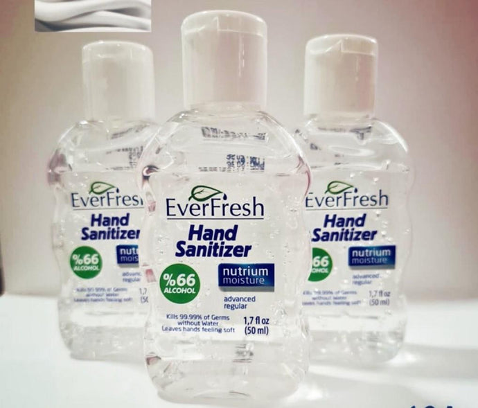 Ever Fresh Hand Sanitizer 66% Alcohol 50ml - Sherza Allstore