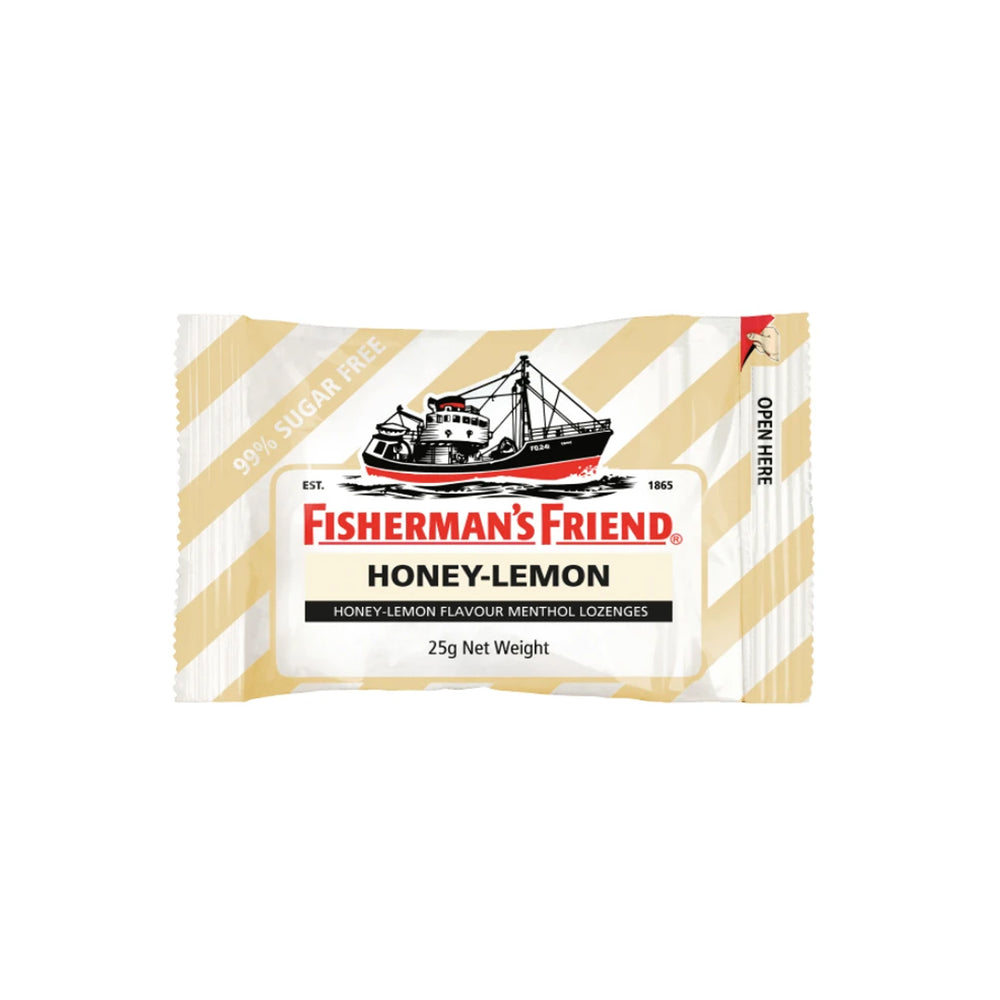Fisherman's Friend Sugar Free Honey & Lemon Flavour Lozenges 25g