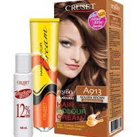 CRUSET Hair Colour Cream Golden Brown A913 60ml
