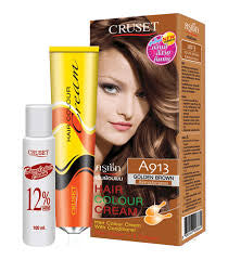CRUSET Hair Colour Cream Golden Brown A913 60ml