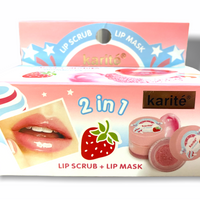 Karite Lip Scrub + Lip Mask